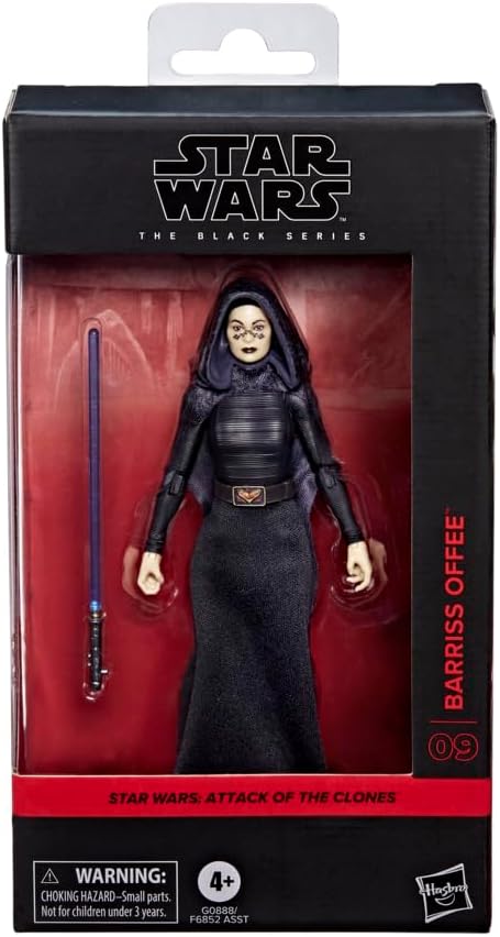 STAR WARS The Black Series Barriss Offee, Attack of The Clones Premium Collectible 6 Inch Action Figure