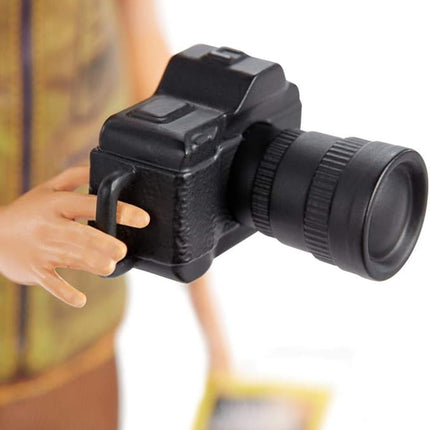 Barbie Photojournalist Doll, Brunette, Inspired by National Geographic for Kids 3 Years to 7 Years Old