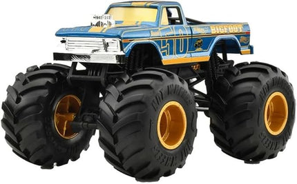 Hot Wheels Monster Trucks Oversized 50th Anniversary Bigfoot 1:24 Scale