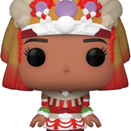 Funko Bitty Pop Disney Princesses - Rapunzel, Merida, Moana and A Surprise Mystery Mini Figure - 0.9 Inch (2.2 Cm) Collectable - Stackable Display Shelf Included - Cake Topper - Gift Idea