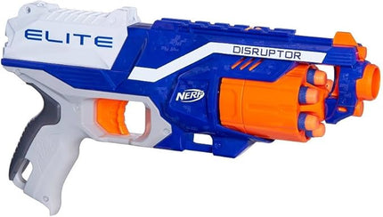 NERF N-Strike Elite Disruptor 6 Dart Rapid Fire NERF Gun Blaster Shoots 90 ft! (Twin Pack)