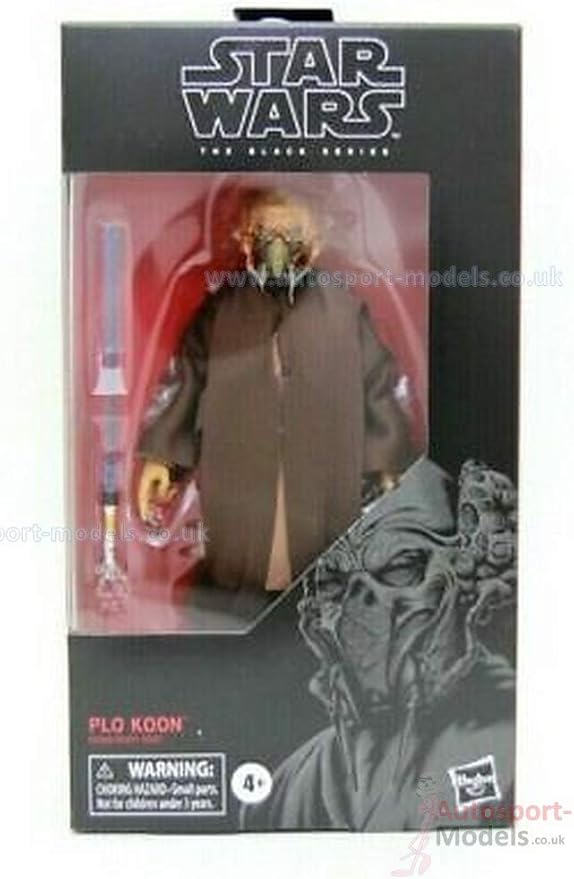 STAR WARS The Black Series Plo Koon Toy 6" Scale The Clone Wars Collectible Action Figure