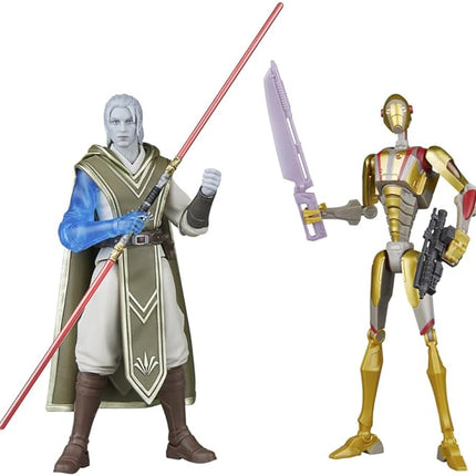 STAR WARS The Black Series Dagan Gera & BX Droid (Hybrid), Jedi: Survivor Gaming Greats Collectible 6 Inch Action Figure 2-Pack (Amazon Exclusive)