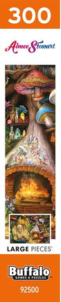 Buffalo Games - Aimee Stewart - Merry Mushroom Cottage - Jigsaw Puzzle for Adults - Challenging Puzzle Perfect for Game Nights - Finished Size is 21.25 x 15.00