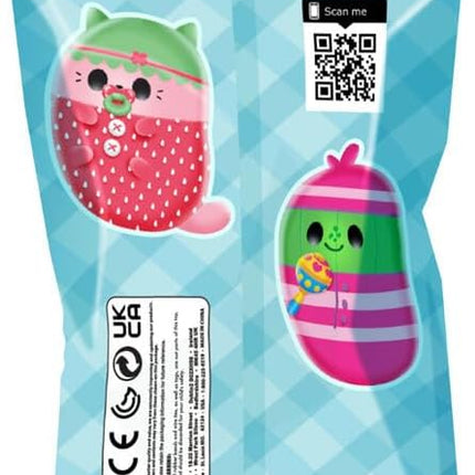 Cats vs Pickles Kittens vs Gherkins - Mystery Bag - Contains 1 Pair of 3" Bean Filled Plushies! Collect These as Stocking Stuffers, Fidget Toys or Sensory Toys. Great for Kids, Boys, & Girls