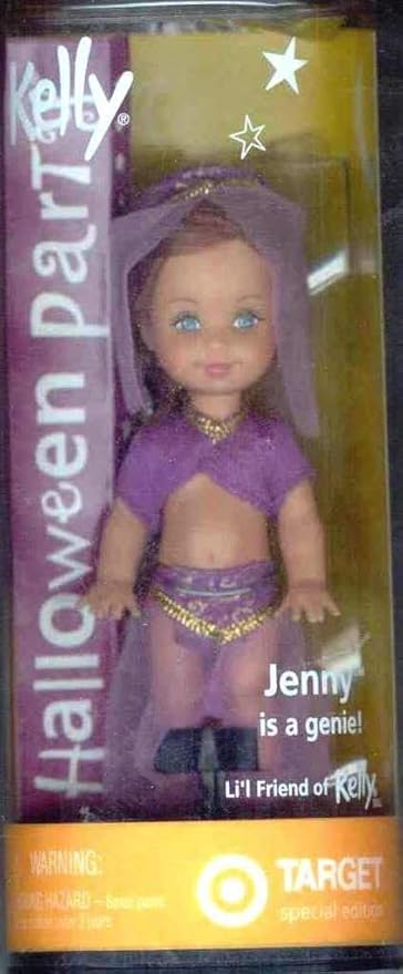 Mattel Barbie- Kelly Doll Halloween Party Jenny Genie