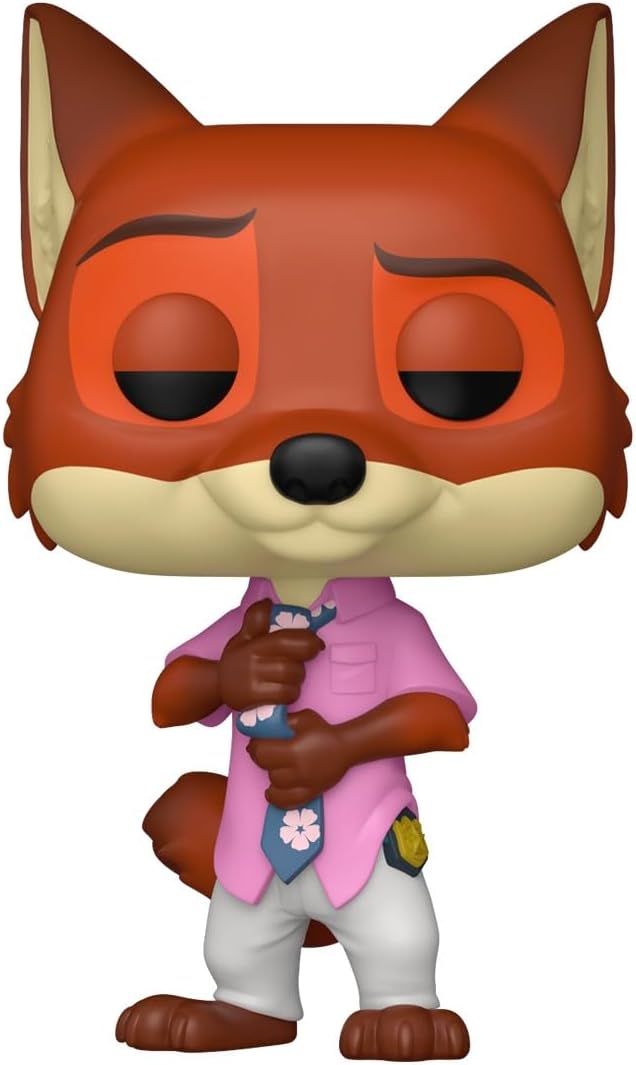 Funko Pop! Disney: Zootopia 2 - Nick Wilde - Collectable Vinyl Figure - Gift Idea - Official Merchandise - Toys for Kids & Adults - Disney Fans - Model Figure for Collectors and Display