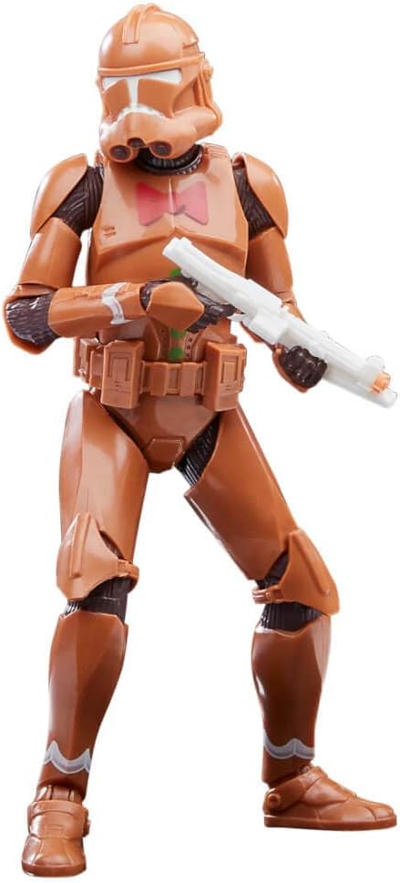 Star Wars,The Black Series Phase II Clone Trooper (Holiday Edition) 6-Inch F5610 Multicolored Collectible Figure Ages 4 and Up