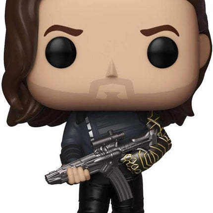 Funko Pop! Marvel: Avengers Infinity War - Bucky Barnes with Weapon, Multicolor, Standard