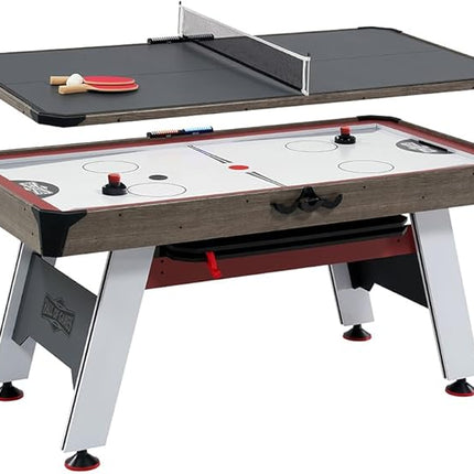 Hall of Games Air Hockey Table, Indoor Arcade Gaming Sets with Electronic Score Systems, Perfect for Family Game Rooms