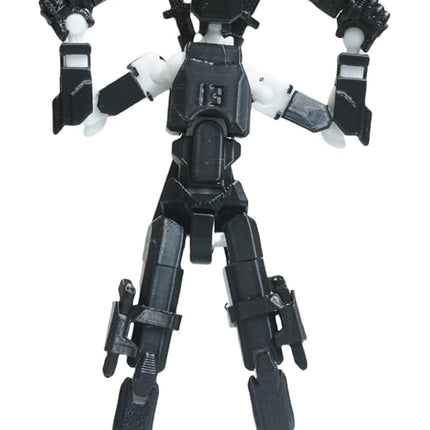 Pre-Assembly 3D Printed 5.54'' Stick 13 Action Figure, Multi-Jointed Tian13, Articulated T13 Desktop Decoration,12 in 1 d13 Accessories, Best Birthday Festival Gift