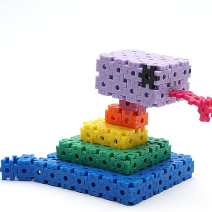 KADU Classic 1300 Piece Set - STEM/STEAM Building + Construction Toy, for Open + Imaginative Play
