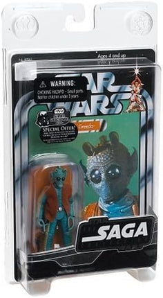 Star Wars 3.75 Vintage Greedo Figure