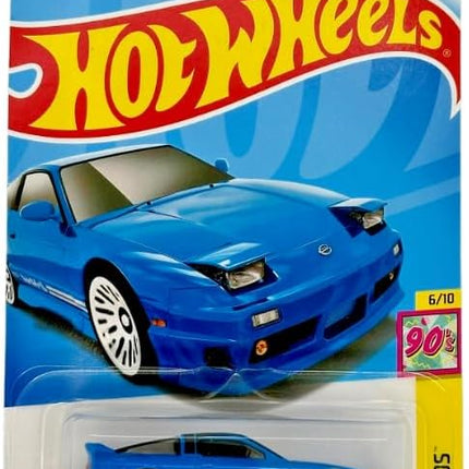 Hot Wheels 96 Nissan 180SX Type X (Blue), HW: The '90s 6/10