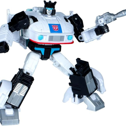 Transformers Toys Studio Series Deluxe Class Transformers: The Movie Autobot Jazz, 4.5-inch Converting Action Figure, Robot Toys, 8+