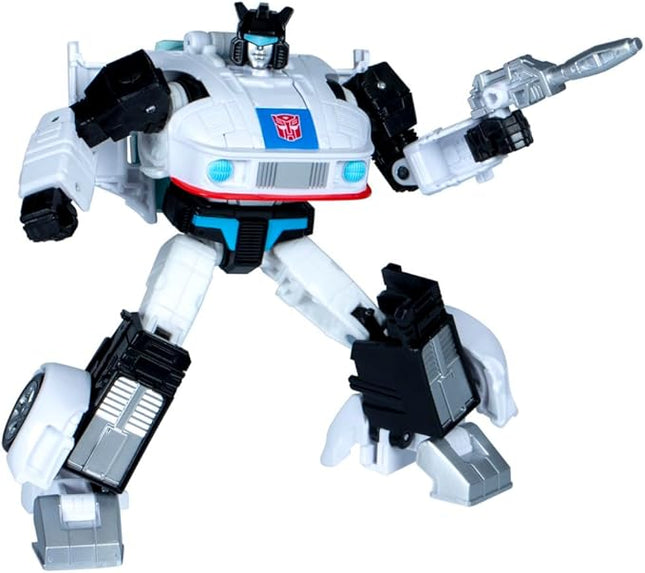 Transformers Toys Studio Series Deluxe Class Transformers: The Movie Autobot Jazz, 4.5-inch Converting Action Figure, Robot Toys, 8+