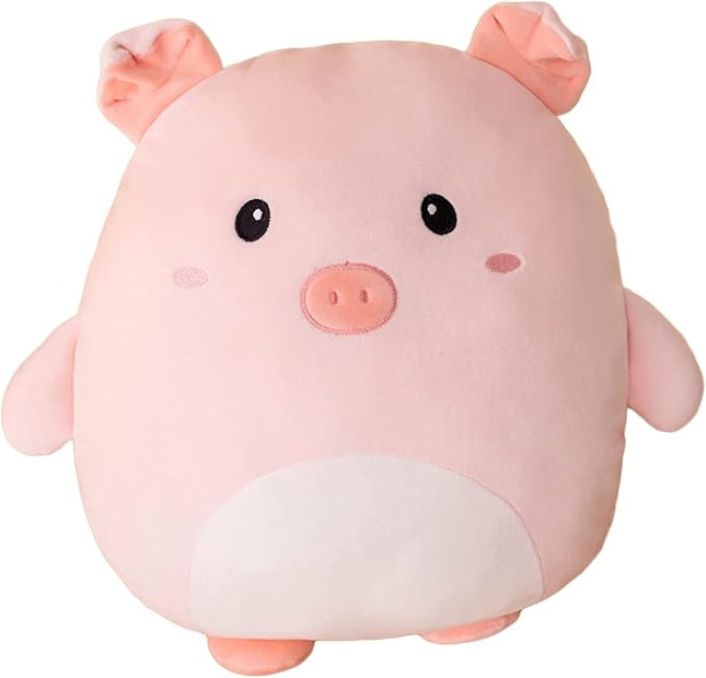 Pig Stuffed Animal Plush Pillow, 16 inch Pig Plushies Toy Cute Pink Pig Plush Throw Pillow Toy Gifts for Room Decor Kids Birthday Valentine