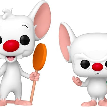 Funko Pop! Animation: Pinky & The Brain, 2-Pack - Collectable Vinyl Figure - Gift Idea - Official Merchandise - Toys for Kids & Adults - Cartoon Fans