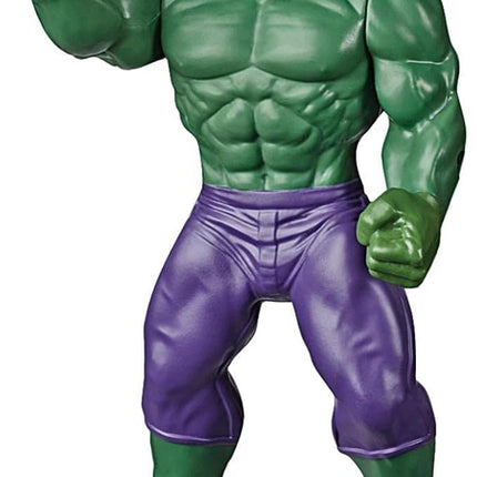 Marvel Hulk Toy 9.5-inch Scale Collectible Super Hero Action Figure, Toys for Kids Ages 4 and Up
