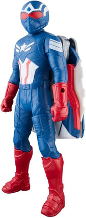 Marvel Avengers Captain America: Brave New World Flight Mode Action Figure with Accessories, 9-Inch-Scale (22 cm) Super Hero Toys for Kids Ages 4+
