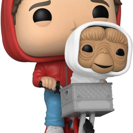Funko Pop Movies: E.T. The Extra-Terrestrial - Elliott - Elliot with E.T. in Basket, 3.75 Inches - Collectable Vinyl Figure - Gift Idea - Official Merchandise