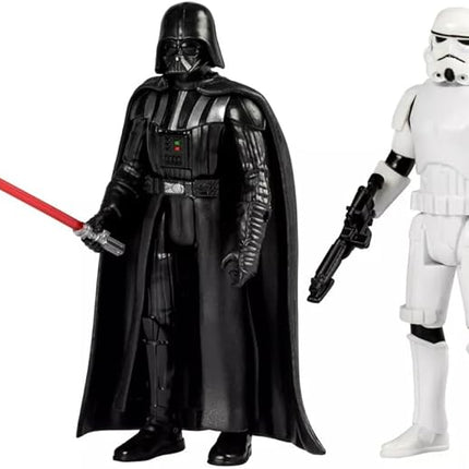 STAR WARS Darth Vader and Stormtrooper Action Figure Set - 2pk