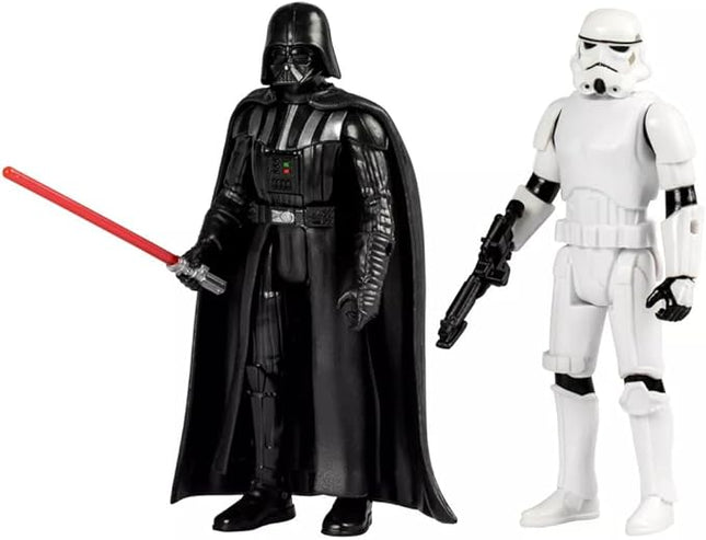 STAR WARS Darth Vader and Stormtrooper Action Figure Set - 2pk