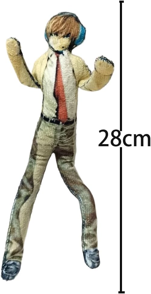 Light Yagami Plush Pillow Light Yagami Figure Soft Stuffed Funny Abstract Plush Throw Pillow Twistable L Smile Plush Cushion Sofa Decoration