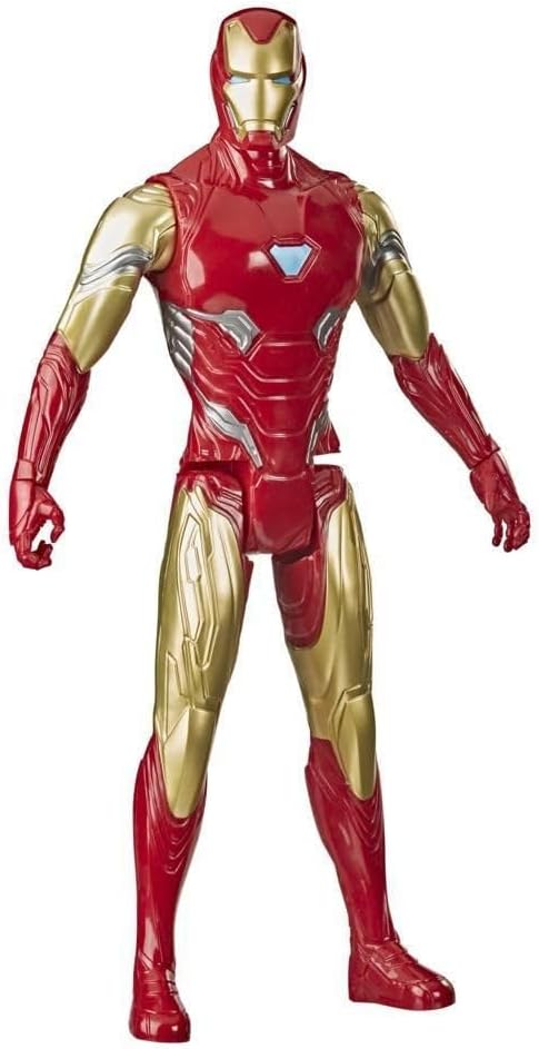 Avengers Marvel Titan Hero Series Collectible 12-Inch Iron Man Action Figure, Toy for Ages 4 and Up