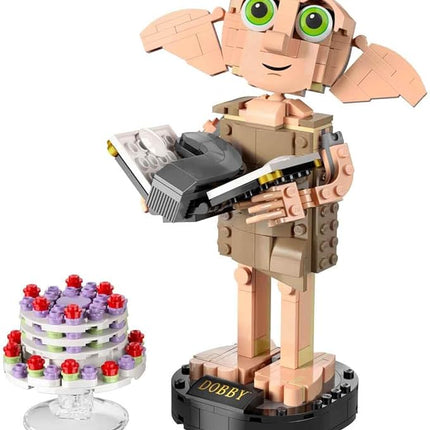 LEGO Harry Potter Dobby The House Elf Set - Easter Gifts for Children and All Fans from 8 Years - Movable Iconic Figure - Toy - Bedroom Accessory & Decoration - Character Collection - 76421