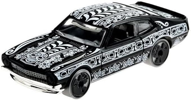 Hot Wheels '71 Maverick Grabber Halloween 1:64 Scale Car, Black, 2" x 3" x 1.5"