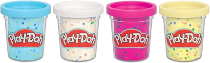 Play-Doh 4 Pack Confetti Putty - Colourful Clay Set for Creative Play and Crafts