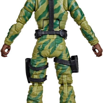 G.I. Joe Classified Series Retro Cardback SGT. Stalker, Collectible 6 Inch Action Figure with 8 Accessories