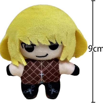 L Light Yagami Anime Pillow Figure Bag Pendant Misa Amane/Mihael Keehl/Nate River Soft Pillow Cushion L Anime Figures 9CM