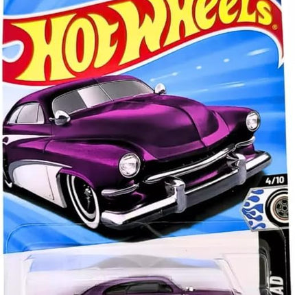 Hot Wheels Hirohata MERC, Rod Squad Series, 1:64 Scale Diecast Car, 4/10
