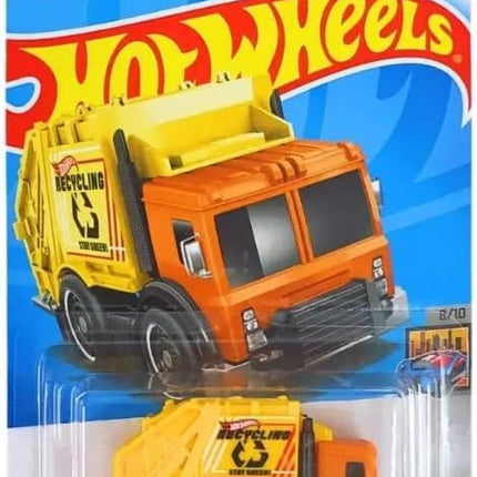 Hot Wheels Total Disposal (Yellow/Orange) HW Metro 8/10 Die-Cast Car
