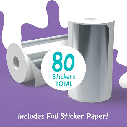 Ceaco Hello Blink - Sticker Maker - Refill Pack with 80 Foil Stickers - Children Ages 8+