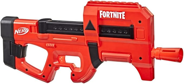 Nerf Fortnite Compact SMG Motorized Dart Blaster Age 8+, Ultra Red Wrap, 8-Dart Internal Clip, Includes 8 Nerf Elite Foam Darts