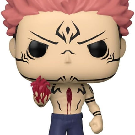 Funko Jujutsu Kaisen POP & Buddy! Animation Vinyl Figurine Sukuna w/Heart 9 cm