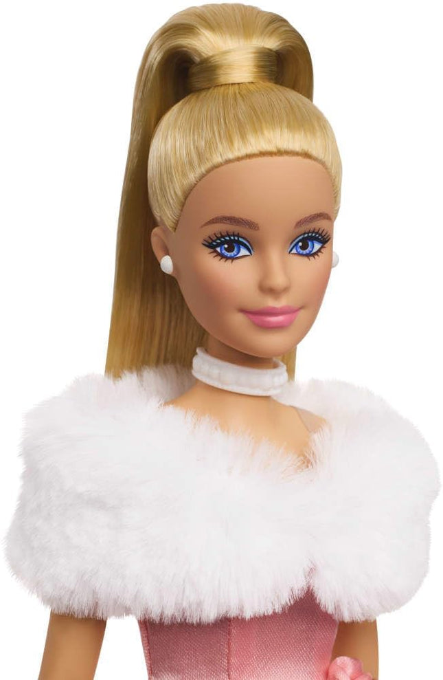 Barbie Enchanted Evening Fashion Doll in Pink Dress, Mattel Replay The Classics Collection