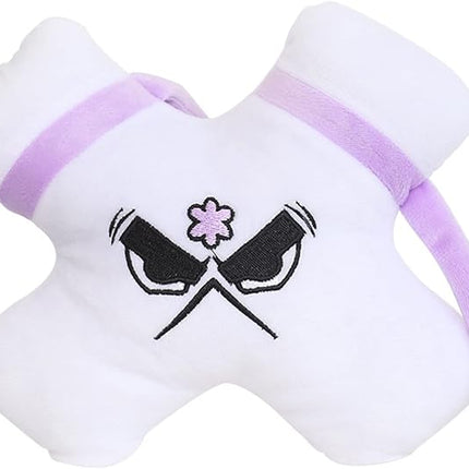 26-Letter Plush Toy Set (A-Z) - Cute Stuffed Plush Toys & Decorative Pillow, Educational Gift for Kids & Fun Home Decor (X)