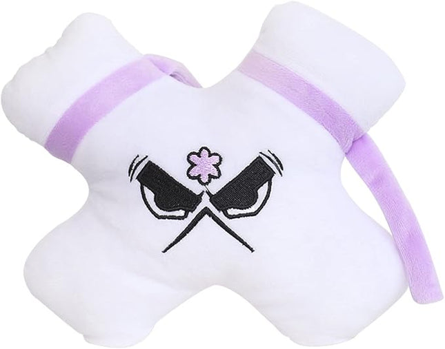 26-Letter Plush Toy Set (A-Z) - Cute Stuffed Plush Toys & Decorative Pillow, Educational Gift for Kids & Fun Home Decor (X)