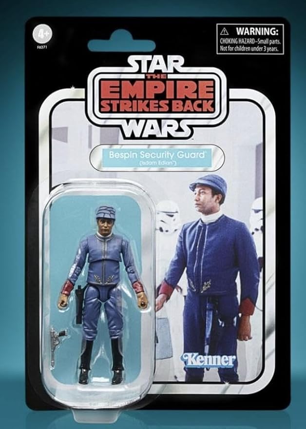 STAR WARS 3.75 Inch Bespin Security Guard Isdam Edian Action Figure