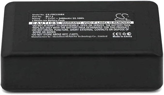 VI VINTRONS Battery for FALARD RC 012, RC12, RC12R, RC12RI, RCIR12, TIM12, (3400mAh)