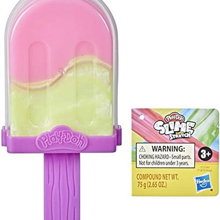 Play-Doh Slime Super Stretch Pop Ice Cream Toy for Kids 3 Years and Up, Treat for The Summer, Colors Vary