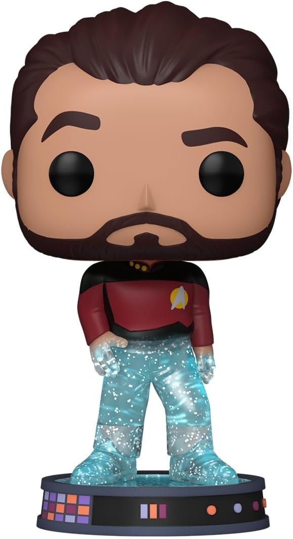 Funko Pop Plus: Star Trek Transporter - William T. Riker - Star Trek Generations - Collectable Vinyl Figure - Gift Idea - Official Merchandise - Toys for Kids & Adults - Sci-Fi Fans