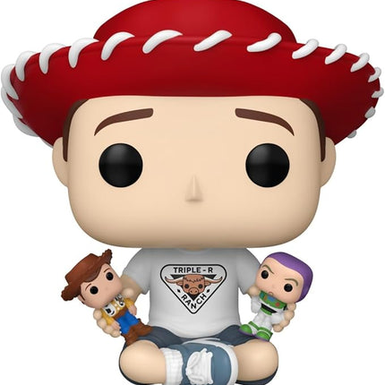 Funko Pop! Disney: Toy Story 30th Anniversary - Andy - Collectable Vinyl Figure - Gift Idea - Official Merchandise - Toys for Kids & Adults - Movies Fans - Model Figure for Collectors and Display