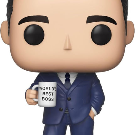 Funko Pop TV: The Office - Michael Scott - Collectable Vinyl Figure - Gift Idea - Official Merchandise - Toys for Kids & Adults - Comedy Fans - Model Figure for Collectors and Display