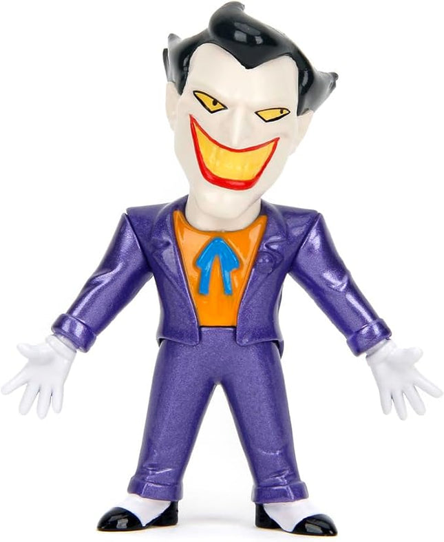 Jada Toys DC Batman (1 Piece) - 1 of 4 Collectible Metal Figures (Batman, Joker, Catwoman, Harley Quinn) for Fans and Collectors from 8 Years, Wave 2, Random Selection, 6.5 cm