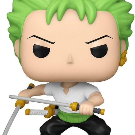 Funko POP Animation: Roronoa Zoro - One Piece - 1/6 Odds for Rare Chase Variant - Collectable Vinyl Figure - Gift Idea - Official Merchandise - for Kids & Adults - Anime Fans